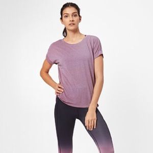 Sweaty Betty ab crunch tee